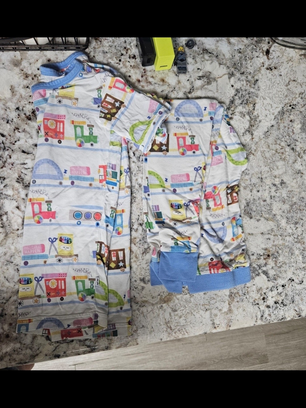 Little Sleepies Kids Education Express Pajama Set